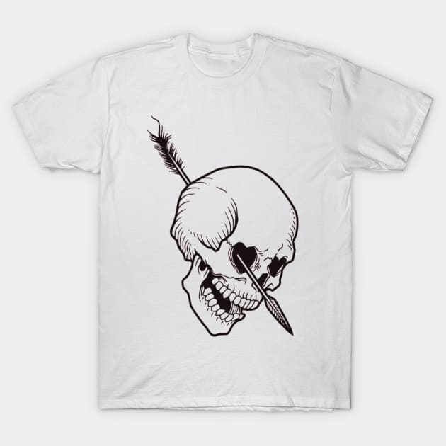 Arrow Skull T-Shirt by Wild Heart Apparel